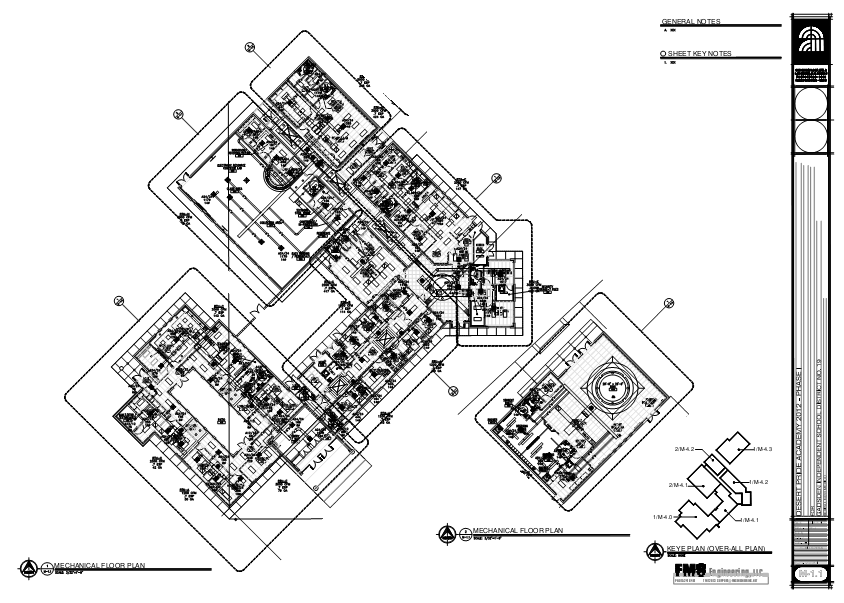M1.1 Mechanical Floor Plan Rafael Casas Jr.